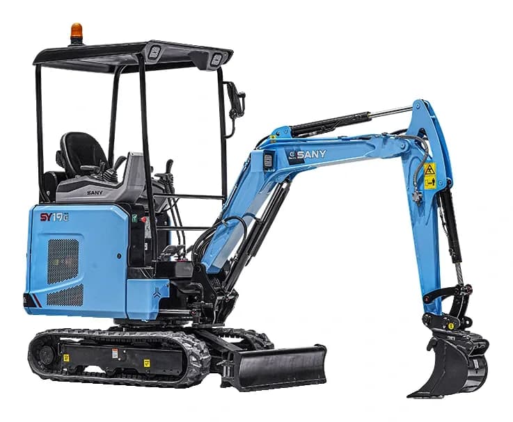 Sany SY19E elektrische minigraver